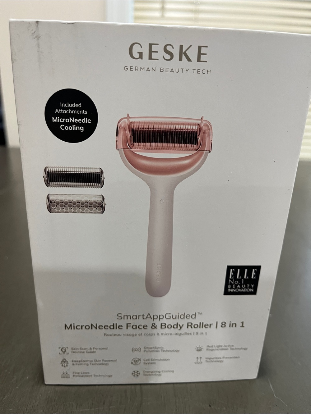 Geske MicroNeedle Face & Body Roller - 8-in-1